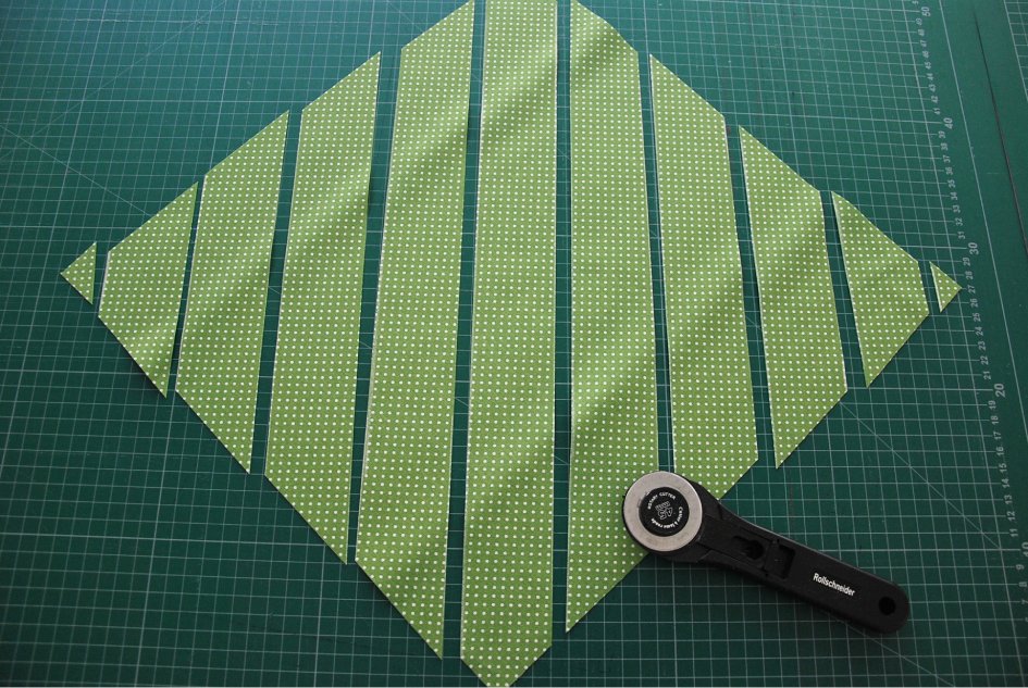 Výroba šikméno proužku 2